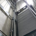 inside of lift shaft