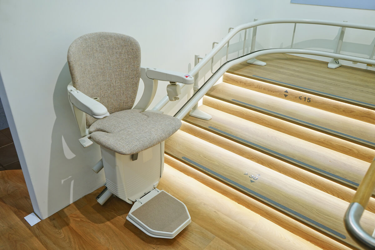 stair lift in office